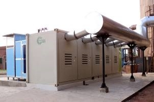 Мини-ТЭЦ, когенерационный комплекс на ПКУП «Обольский керамический завод», н.п.Оболь, Шумилинский район, Беларусь