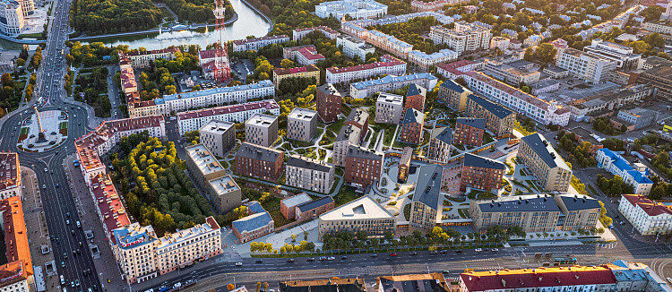 Премиальный жилой комплекс "DEPO" с объектами социально-общественного назначения, Минск, Беларусь