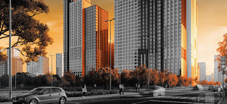 Многофункциональный жилой комплекс "Sky Garden", Москва, Россия